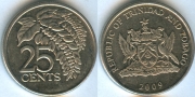 Тринидад и Тобаго 25 центов 2009