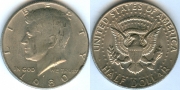 США 50 центов 1980 Р