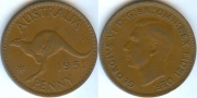 Австралия 1 пенни 1951