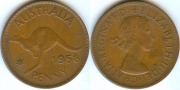 Австралия 1 пенни 1958