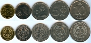 Набор - Киргизия 5 монет