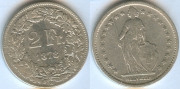 Швейцария 2 Франка 1878