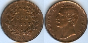 Малайзия Саравак 1 цент 1888