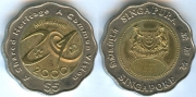 Сингапур 5 Долларов 2000