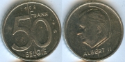 Бельгия 50 Франков 1998 Belgie