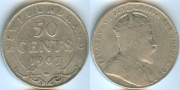 Ньюфаундленд Канада 50 центов 1907