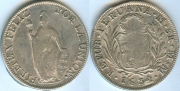 Перу 8 Реалов 1834