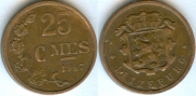 Люксембург 25 сантимов 1947
