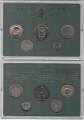 Набор - Норвегия 4 монеты + жетон 1990