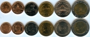 Набор - Таиланд 6 монет