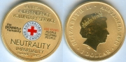 Австралия 1 Доллар 2014 100 лет красному кресту