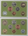 Набор - Япония 6 монет 2000 с жетонами