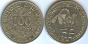 Западная Африка 100 Франков 1971