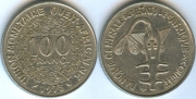 Западная Африка 100 Франков 1973