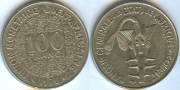Западная Африка 100 Франков 1976