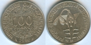 Западная Африка 100 Франков 1980