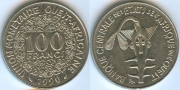 Западная Африка 100 Франков 1990