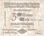 Германия 3000000 Марок 1923