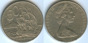 Новая Зеландия 50 центов 1980