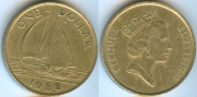 Бермуды 1 Доллар 1988