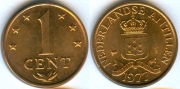 Нидерландские Антиллы 1 цент 1977