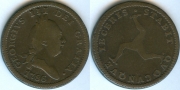 Мэн 1 пенни 1786