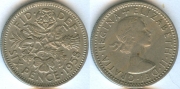 Великобритания 6 пенсов 1958