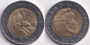 Сан-Марино 500 Лир 1994