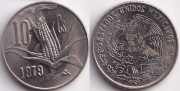 Мексика 10 сентаво 1979 (старая цена 40р)
