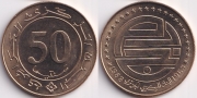 Алжир 50 сантимов 1988