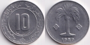 Алжир 10 сантимов 1989 (старая цена 150р)