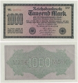 Германия 1000 Марок 1922 DV Пресс