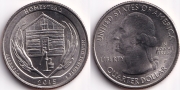США 25 центов 2015 Р Национальный монумент Гомстед