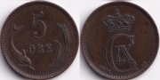 Дания 5 Эре 1874