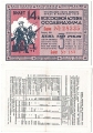 Лотерейный билет Осоавиахим 3 Рубля 1940