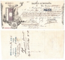Испания вексель 1898