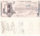 Испания вексель 1900