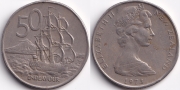 Новая Зеландия 50 центов 1973