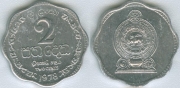 Шри-Ланка 2 цента 1978