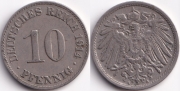 Германия 10 пфеннигов 1914 А
