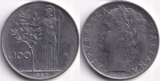 Италия 100 Лир 1965