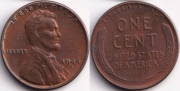 США 1 цент 1944 D