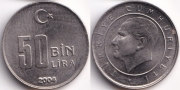 Турция 50000 Лир 2004