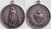 Католический жетон - Мария забеременела без греха