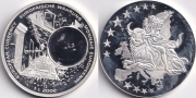 Жетон - Либерия 1 Доллар 2002 Европейская валюта Нидерланды