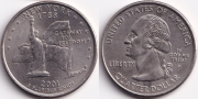 США 25 центов 2001 Р Нью-Йорк