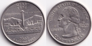 США 25 центов 2007 Р Юта