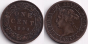 Канада 1 цент 1896