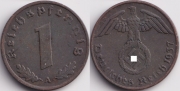 Германия 1 пфенниг 1937 А