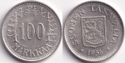 Финляндия 100 Марок 1956